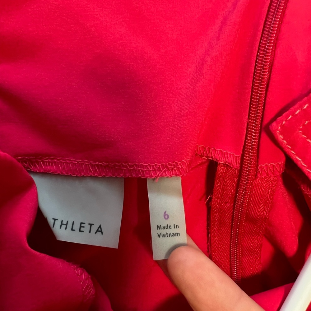 Athleta Pack Everywhere Pink Raspberry Halter Dre… - image 8